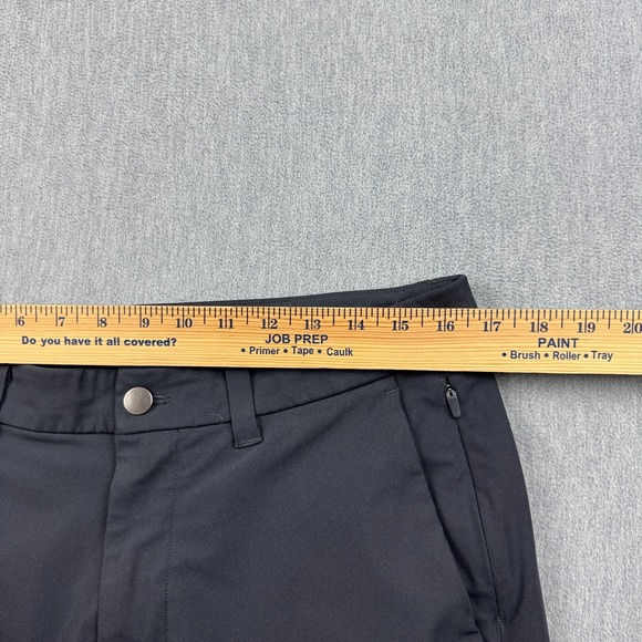 Lululemon Pants Mens 33 Black Commission Slim Warpstreme Chino Khaki M5974S - Picture 5 of 11